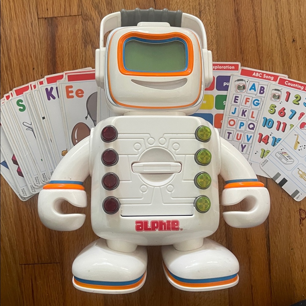 Playskool Educational Fun Alphie Talking Interactive Robot - Picture 3 of 4